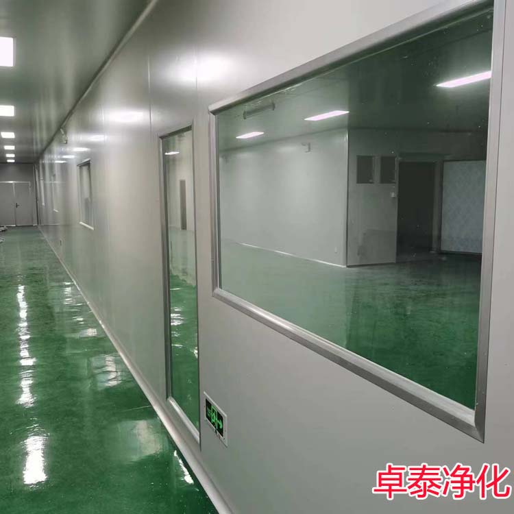 薺葩健康有限公司預(yù)制菜凈化車間裝修施工完成，河北裝修凈化車間找卓泰凈化工程