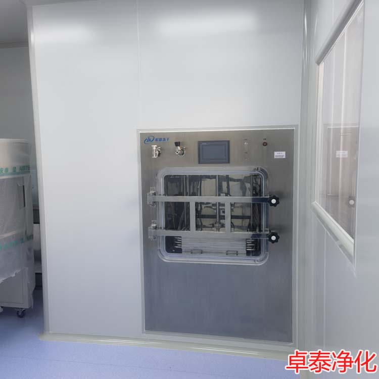 卓泰凈化分享萬(wàn)級(jí)凈化車(chē)間施工現(xiàn)場(chǎng)圖，河北凈化車(chē)間施工建設(shè)廠家