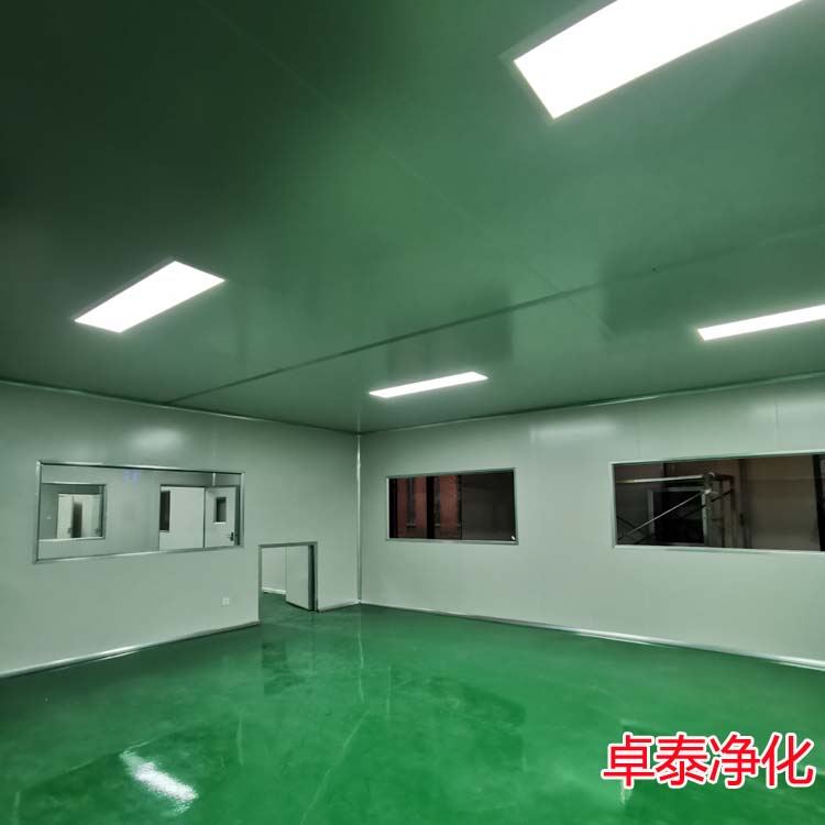 河北美萊德食品凈化車間全面完成驗(yàn)收，凈化車間裝修河北找卓泰凈化工程